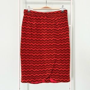 Sabine Retro Knit Pencil Skirt